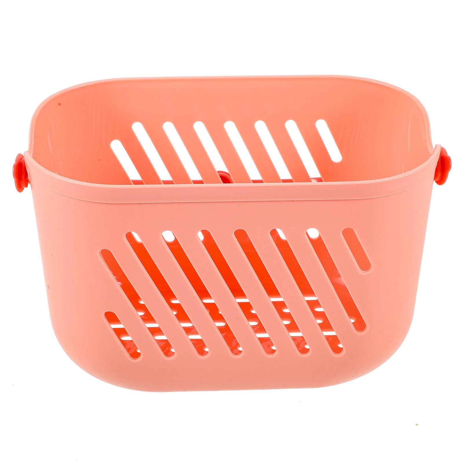 ARTIBETTER Hanging Shower Basket with Hook Plastic Shower Caddy Portable Bathroom Storage Organizer Pink Wall-Mounted Toiletry Basket