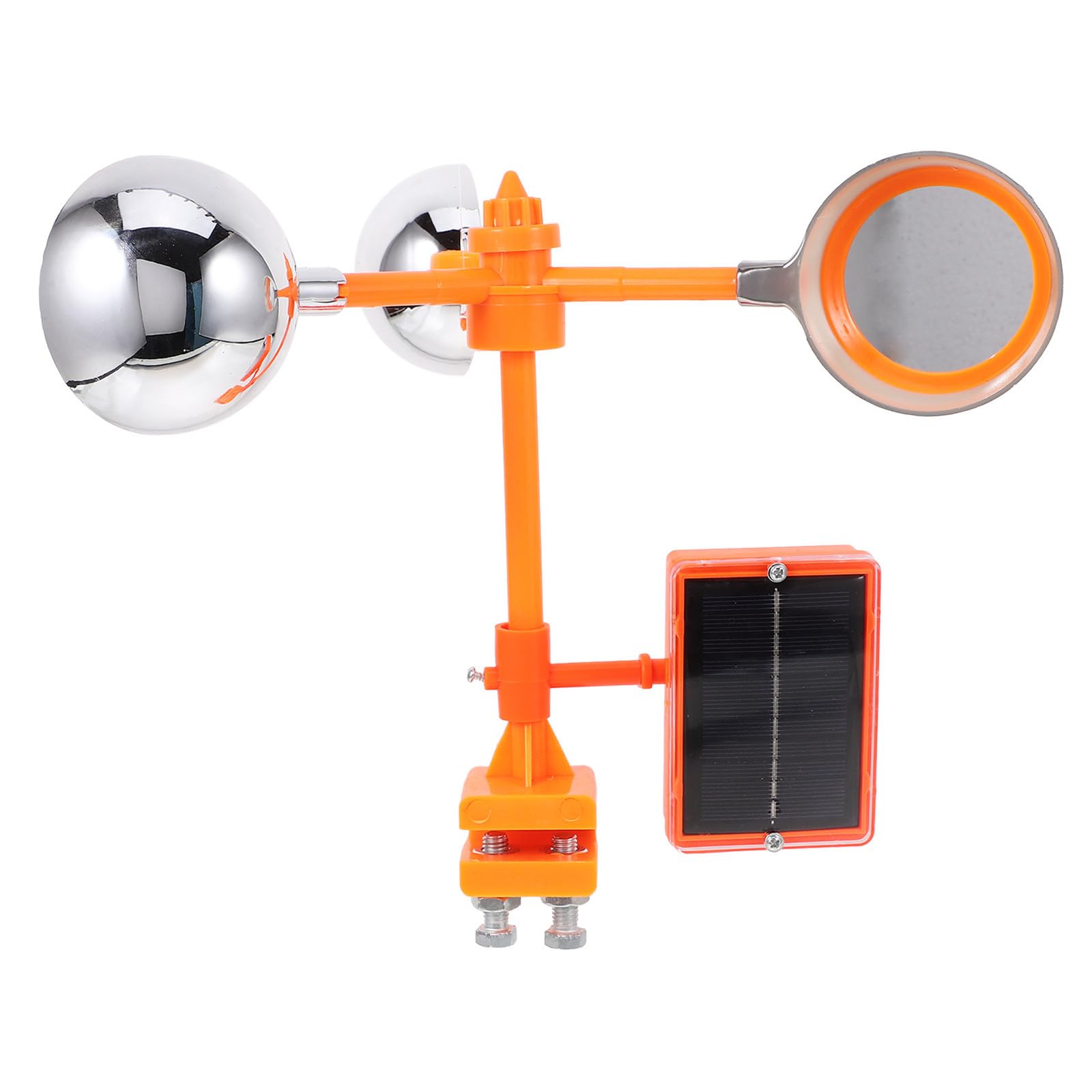 Abaodam Ahuyentador Solar de Pájaros para Exterior Sensor de Energía Solar y Diseño de Alta Velocidad Adecuado para Farms y Fishponds en Fiesta Otono