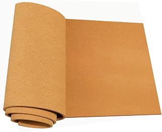Korkboden mit hoher Dichte, 8 mm, thermische und akustische Dämmfliesen für Zuhause, 0,9 m x 2,5 m dicker Korkboden, umweltfreundlich, schalldämmend