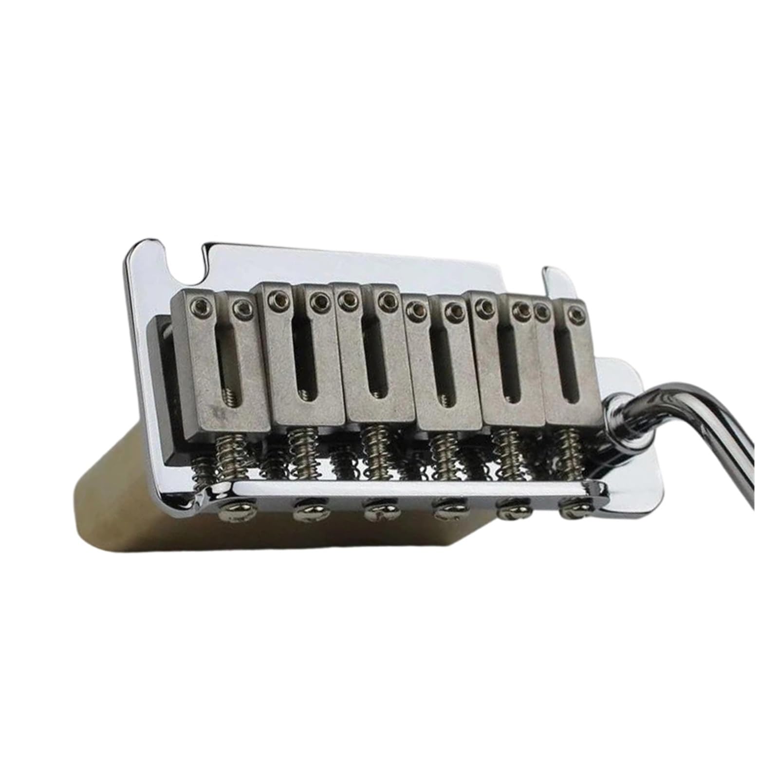 Puente Trémolo Para Guitarra Eléctrica Con Base De Latón Monturas De Acero Inoxidable Y Accesorios De Resorte | Puente de guitarra