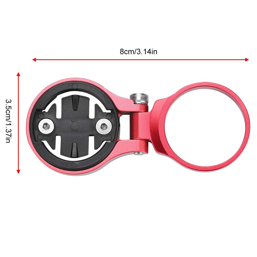 Nikou Supporto per computer da bici - Supporto per estensione del  contachilometri in bicicletta in lega di alluminio, supporto per computer  da bici (Colore : Red-for Garmin) : Amazon.it: Sport e tempo