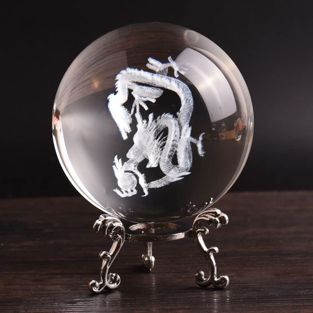 K9 Large Crystal Ball Decor for Photography Meditation Divination or Wedding Home Office Decoration 5CM 6CM 7CM 8CM 9CM (Diameter 9cm)
