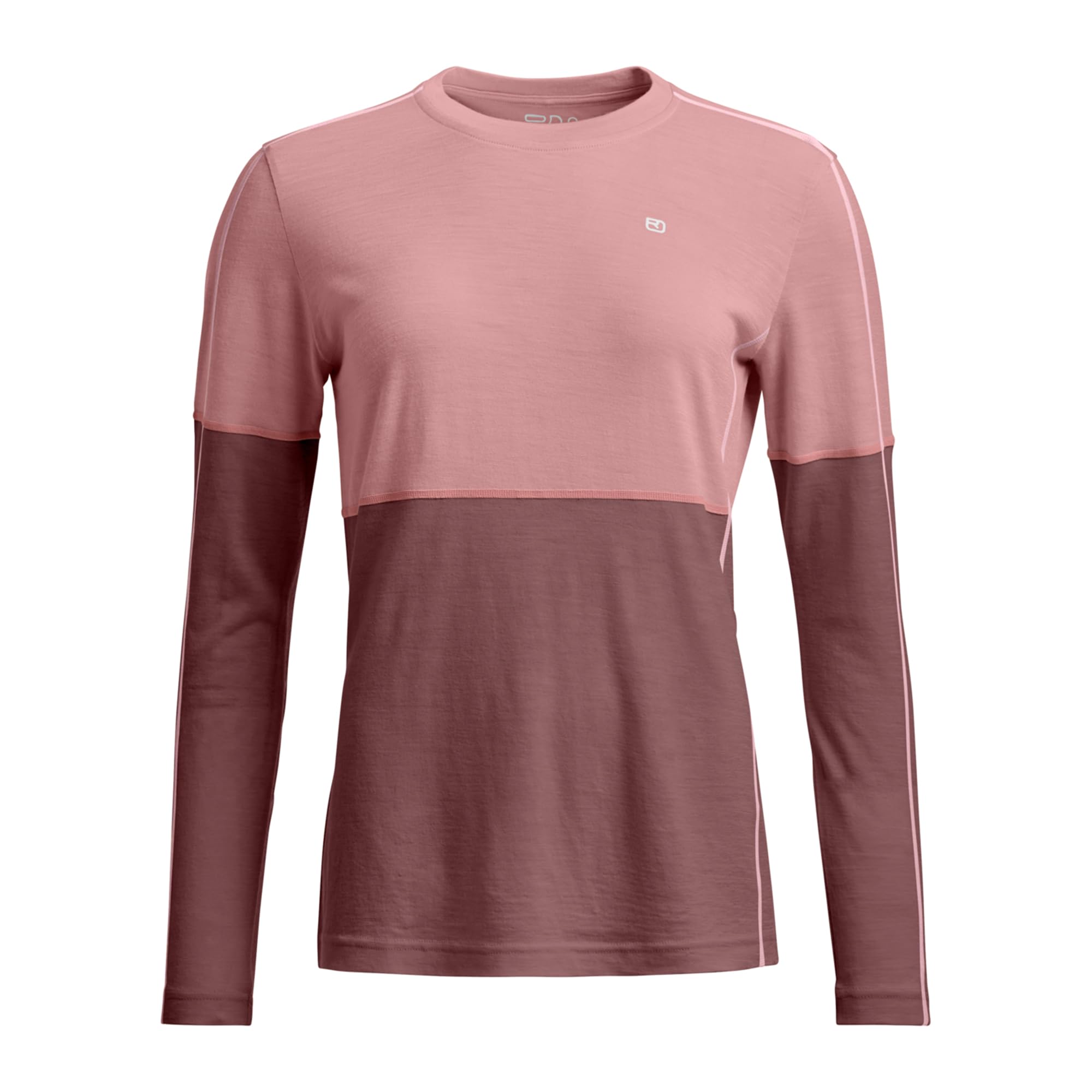 Ortovox Womens 185 RocknWool Long Sleeve Base Layer Soft Breathable Merino Wool Base Shirt for Winter Touring Skiing
