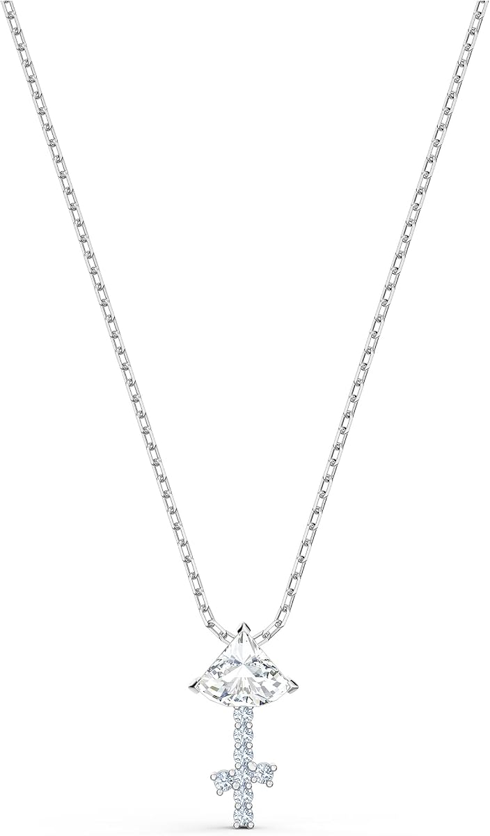 Collar con colgante de todos los símbolos del zodíaco de Swarovski, colección de joyas, cristales transparentes