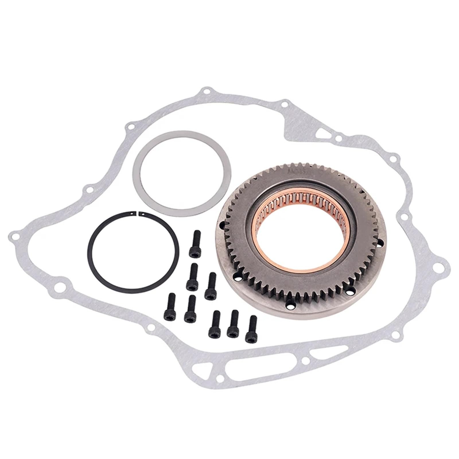 Guarnizione motore moto Guarnizione del gruppo ingranaggio frizione avviamento cuscinetto unidirezionale per motocicletta per YAMAHA Drag Star Bulldog Guarnizioni(1 Set)