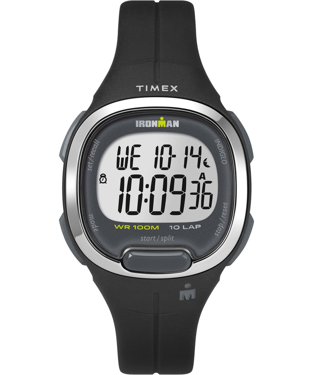 Timex Damen Digital Uhr mit Harz Armband