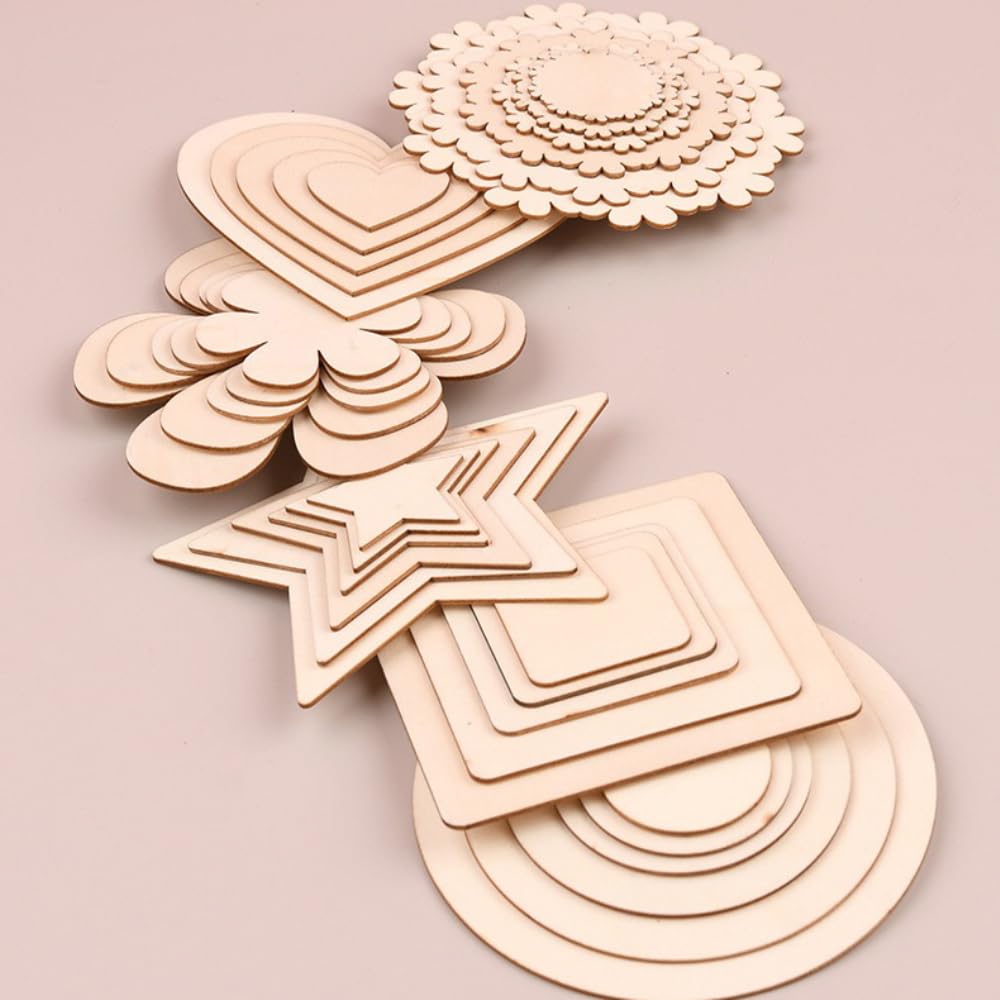 20 Stück Holzscheiben Unbehandelt Herz Natur Holzplättchen DIY Bastelholz zum Bemalen Beschriften Gravieren Brandmalerei Schnitzen Deko für Hochzeit Geschenkanhänger Handwerk Projekte,23cm