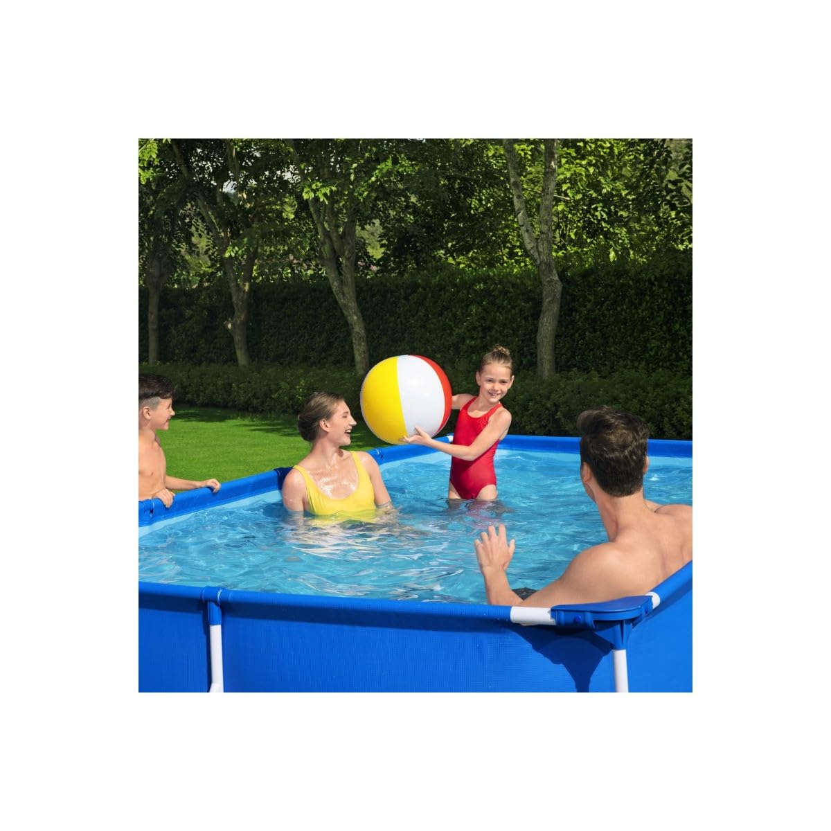 Bestway Piscine Splash Frame Pool Bleu 400 x 211 x 81 cm 56424