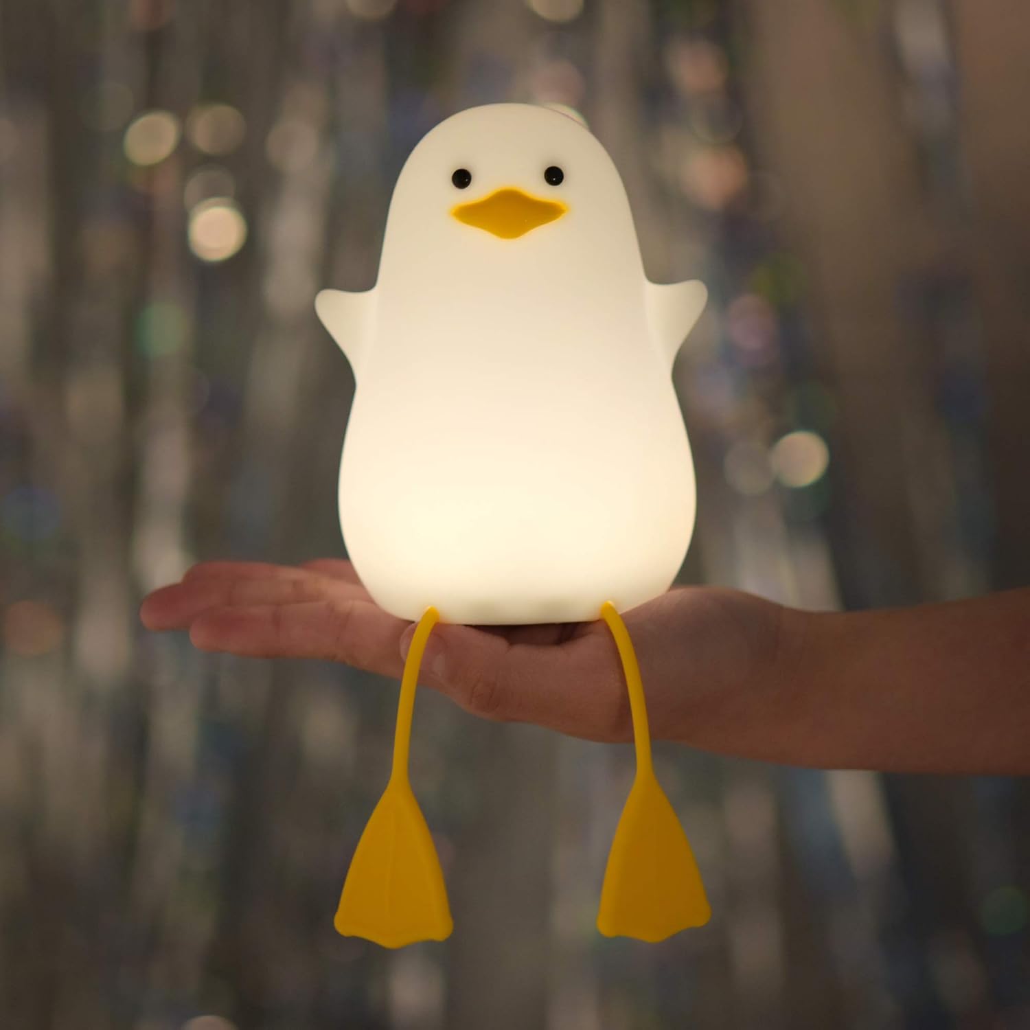 Cute Seagull Night Lamp,Gifts for Women Teen Girls Baby,Night Lights for Kids Bedroom Kawaii Room Decor,Christmas Duck Silicone Nightlights for Children Toddler,LED,duck; white and yellow Cute Seagull Night Lamp,Gifts for Women Teen Girls Baby,Night Lights for Kids Bedroom Kawaii Room Decor,Christmas Duck Silicone Nightlights for Children Toddler,LED,duck; white and yellow