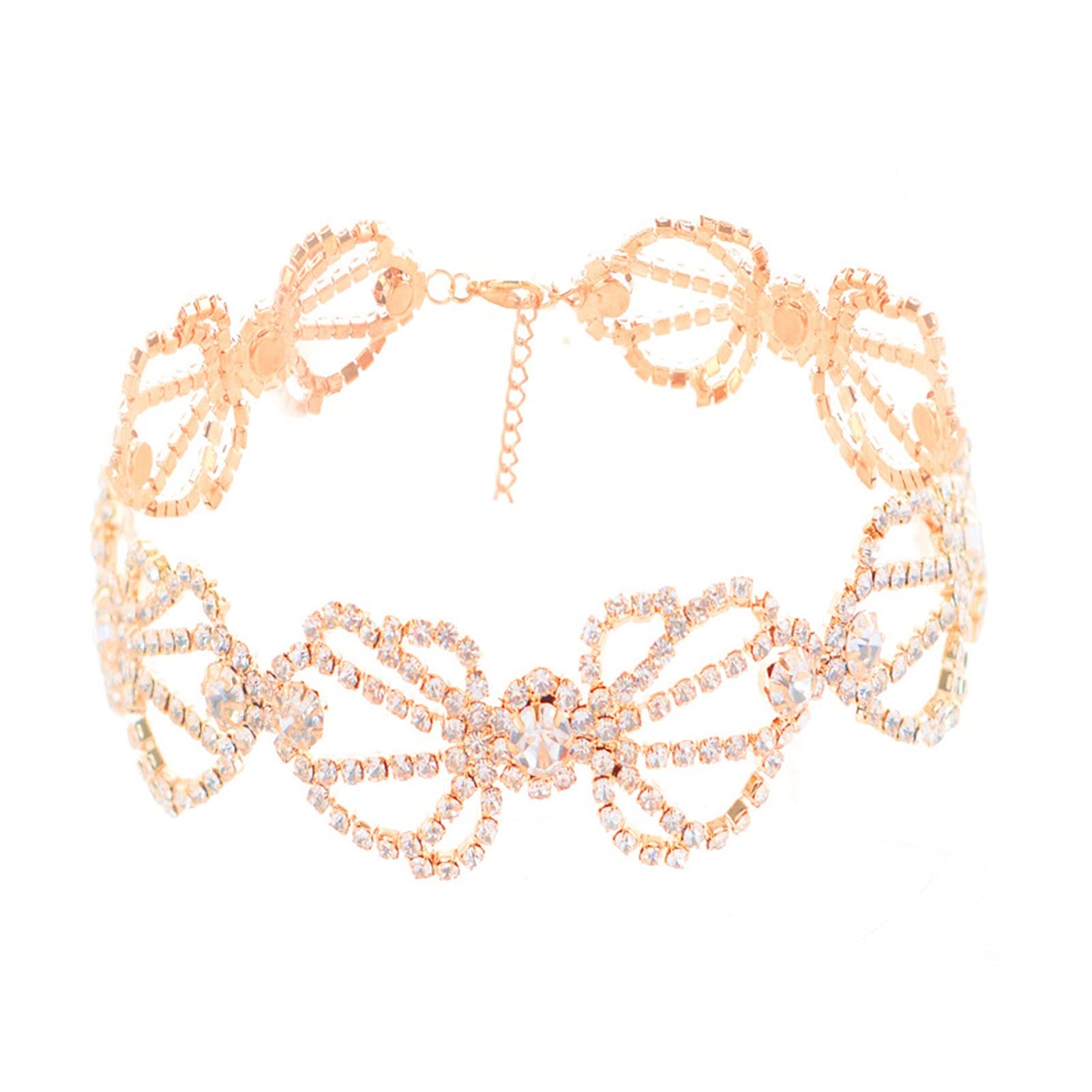 Body Chain Damen Kette - Goldfarbene einfache Strandkette mit Kreuzband für Taille und Bauch - Schwarze Harnaskette - Edler Schmuck für Damen - Accessoires