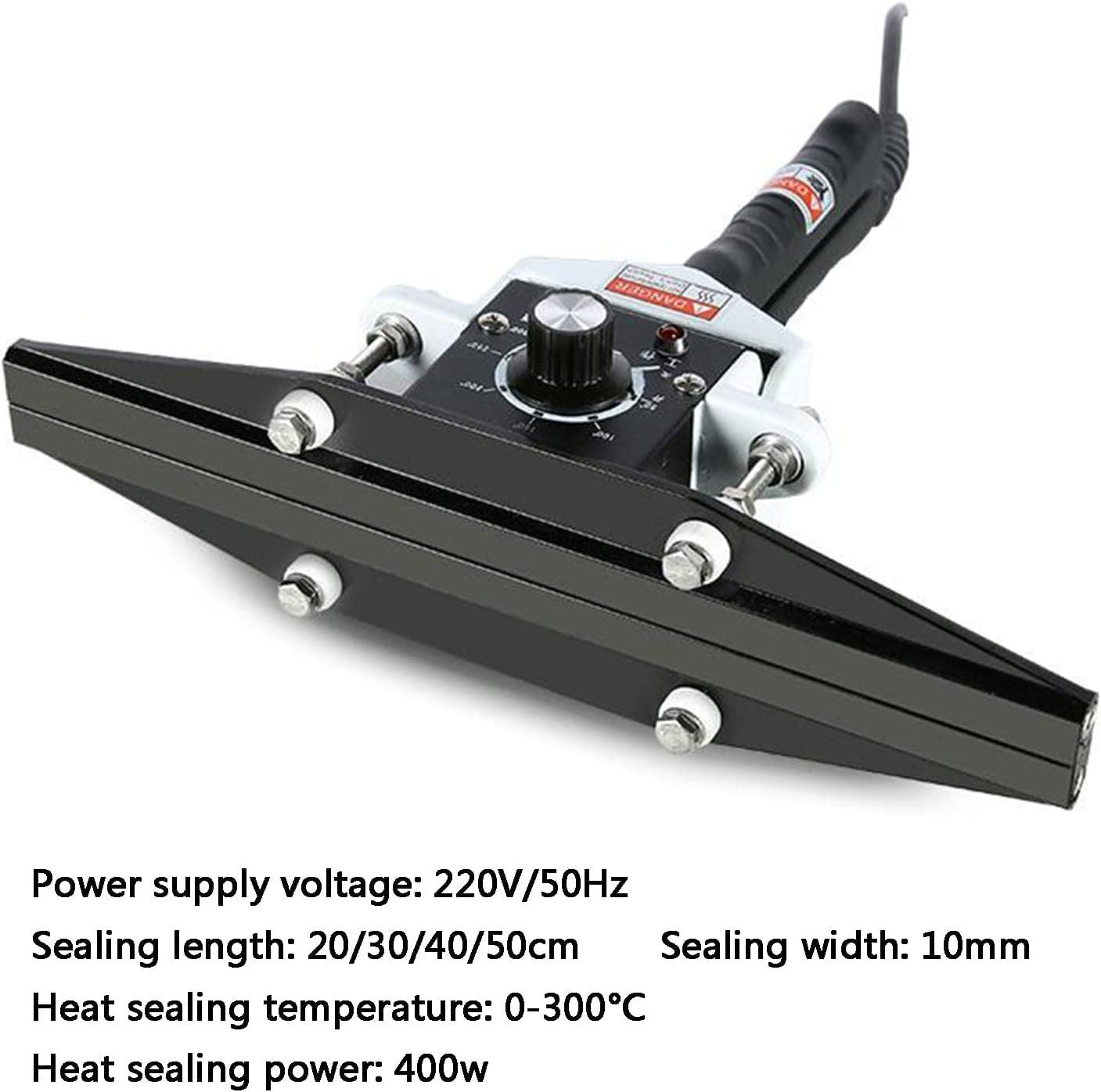手動バッグ シーラー ヒート シーラー、300/400/500/700/800W 電気 