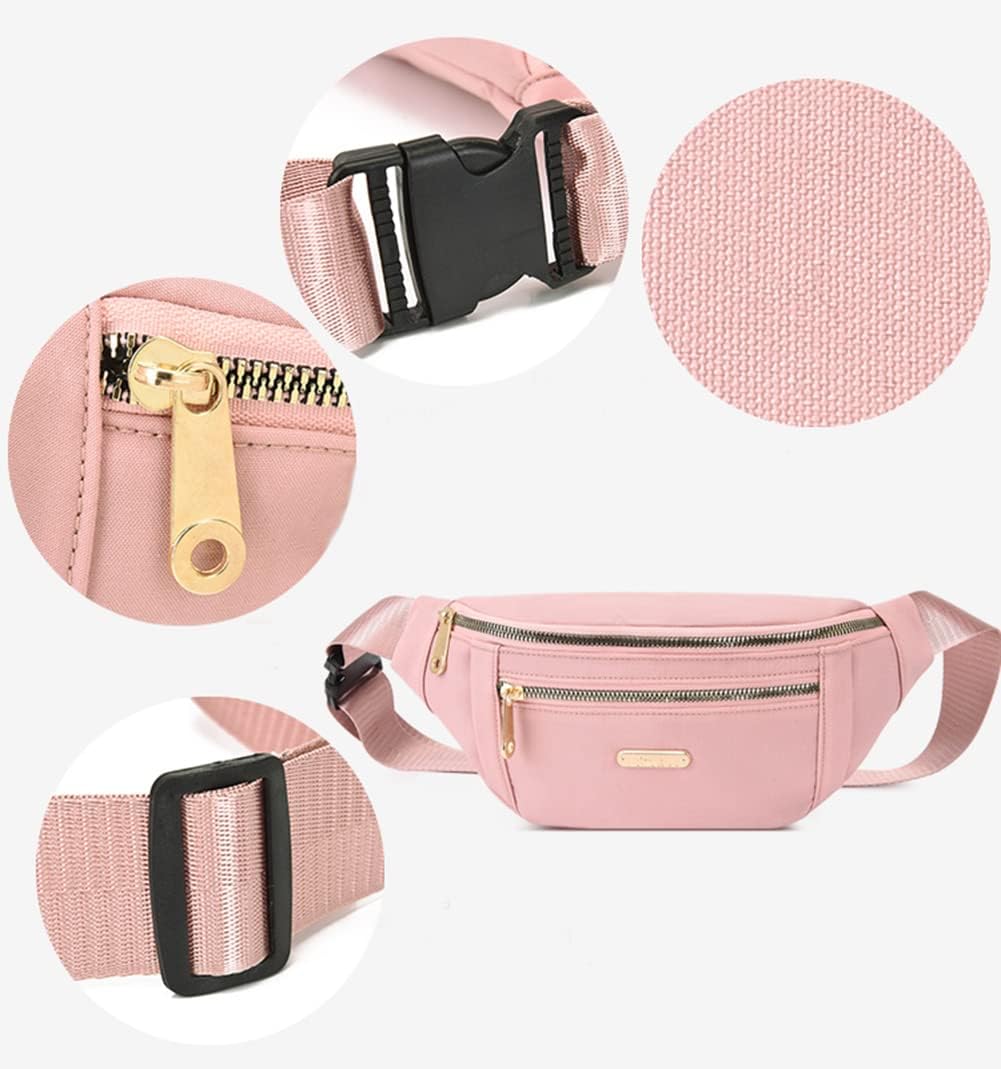Estwell Bum Bag Fanny Pack Men Women Fashion Festival Fanny Pack Travel Waist Pack Lightweight Adjustable Waist Bag for Running Walking Hiking Jogging Blue - Image 4