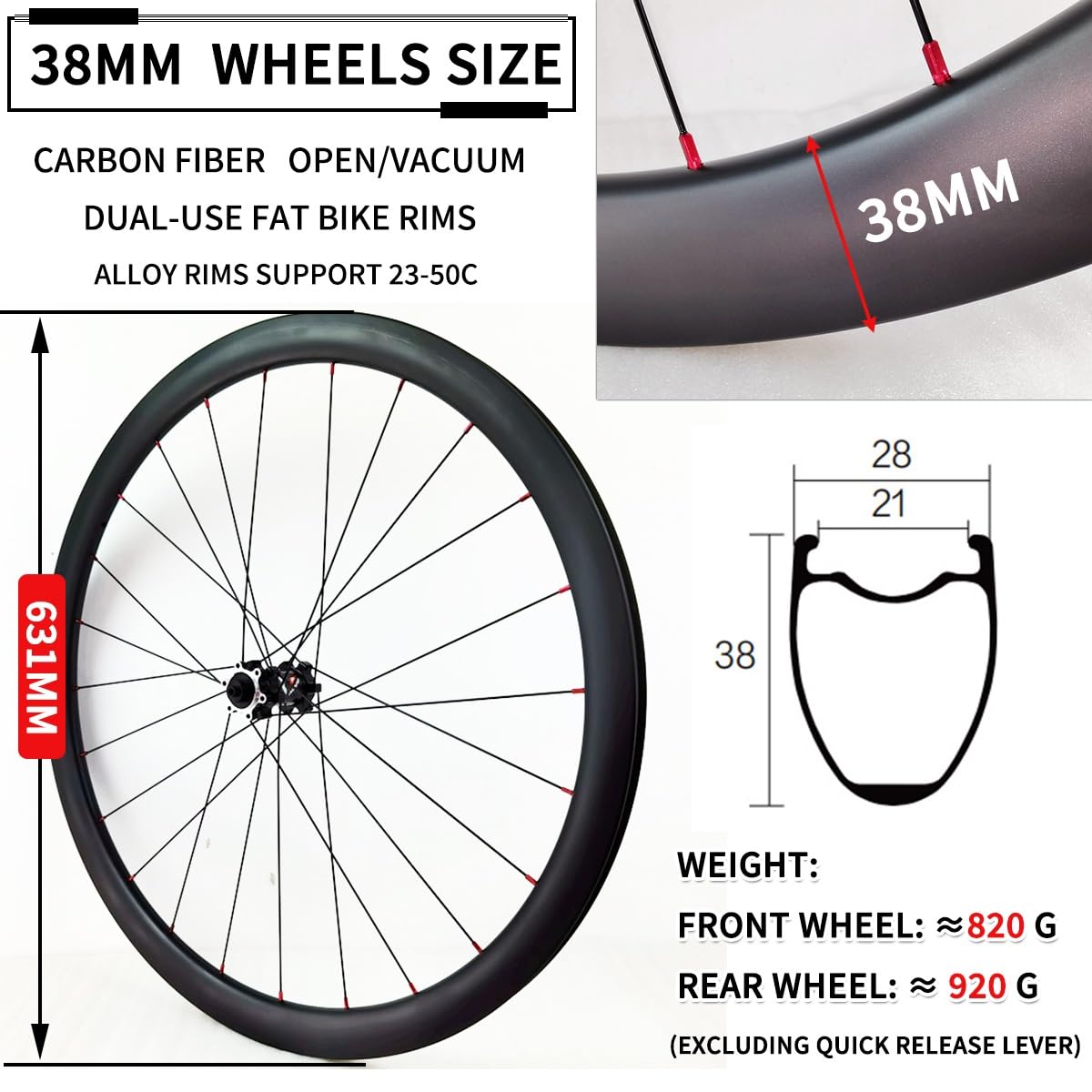 Amazon.co.jp: 自転車用ホイール 700C ディスクブレーキ 38mm/50mm