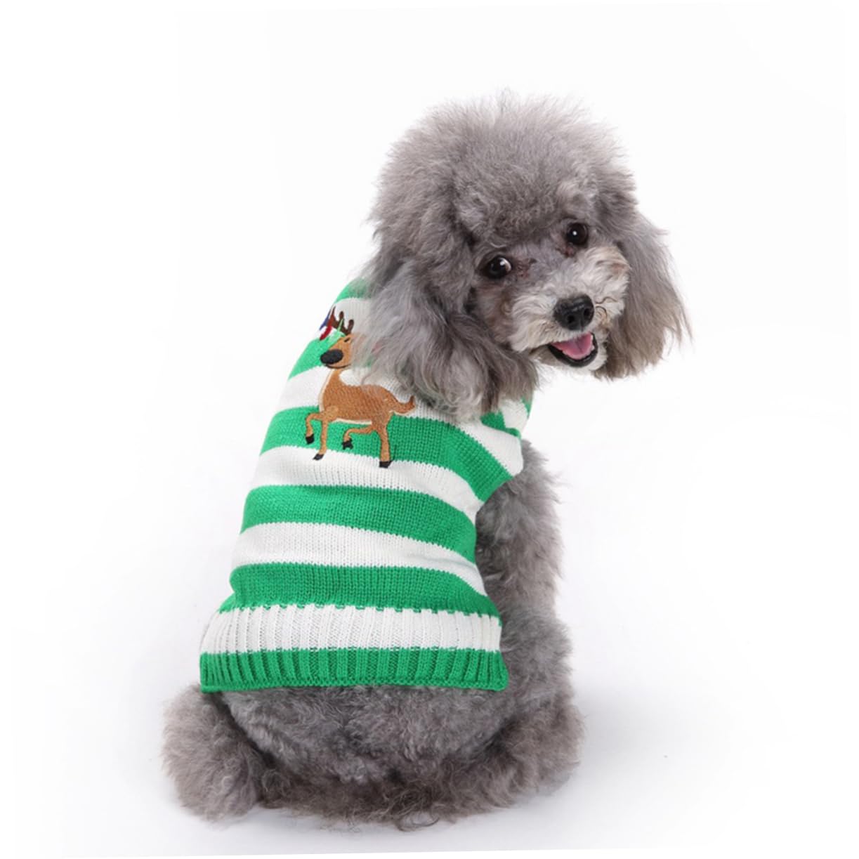 BESPORTBLE 3 Pz Abbigliamento per Cuccioli Maglioni per Cani per Costumi per Cani per Animali Domestici Vestiti per Cani di Natale Maglione Lavorato a Maglia per Cani di Natale Cane