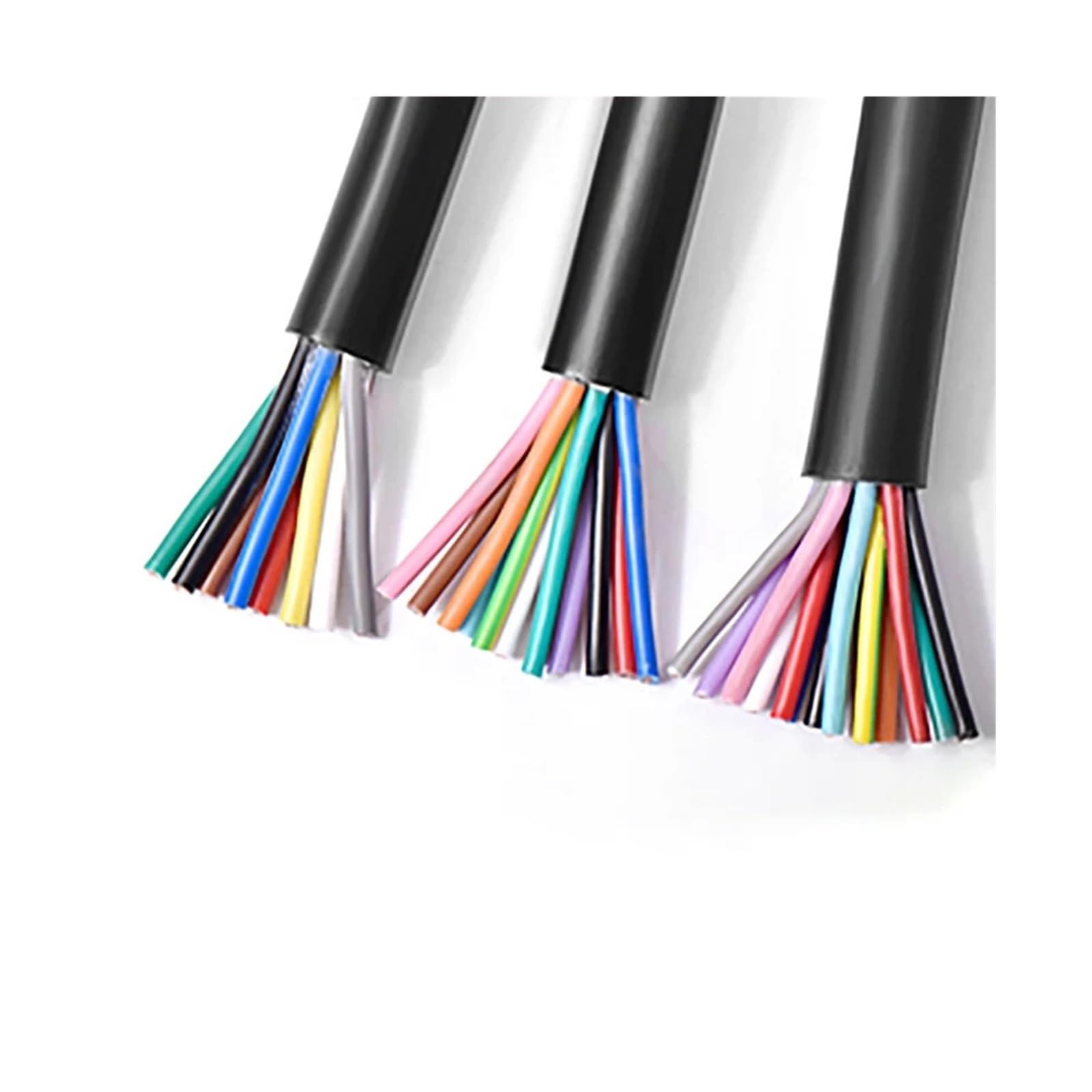 Wielordzeniowy kabel sterujący RVV 2M, 17-28AWG 2-24 żyły