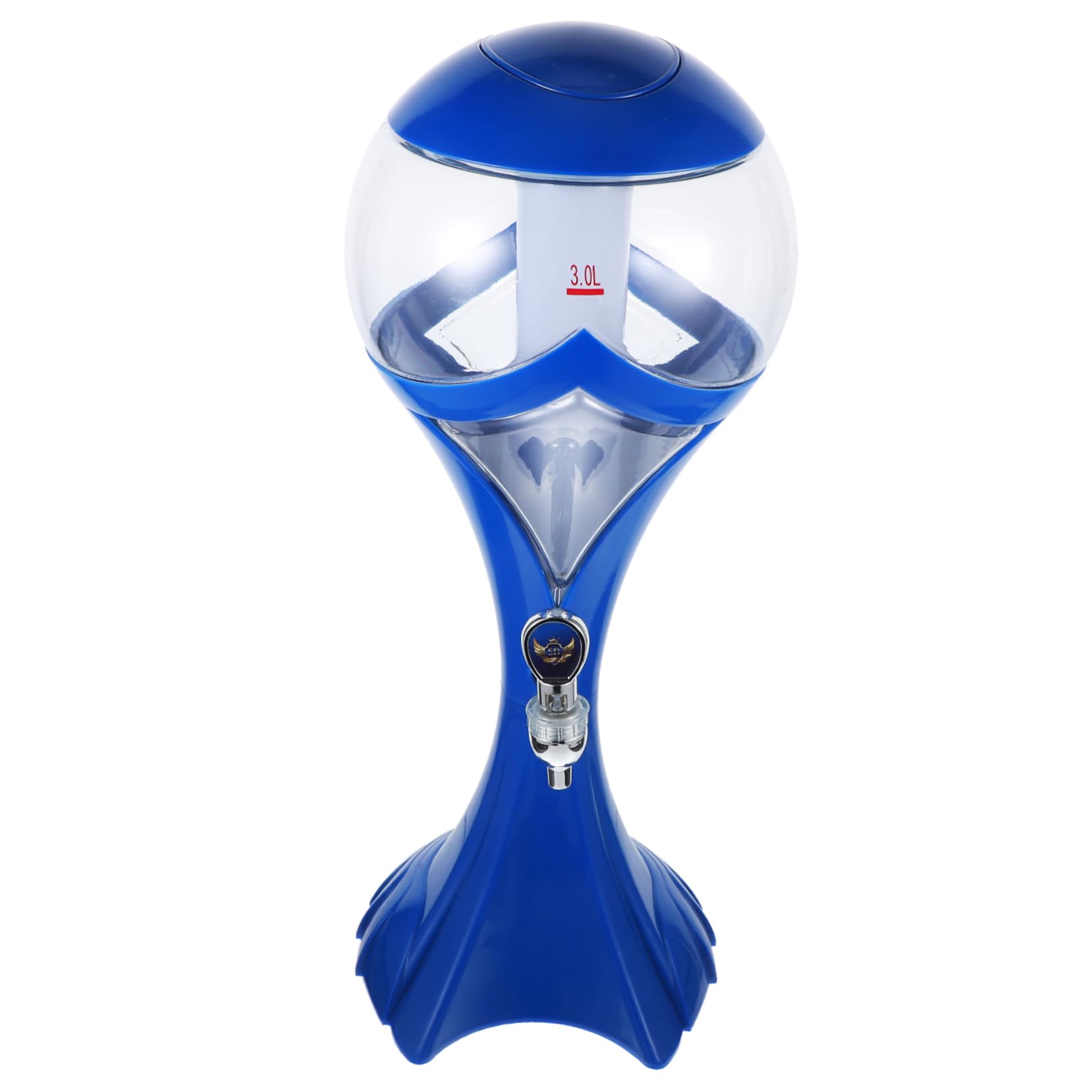 FUNOMOCYA Led Ice Column Beverage Dispenser Drink Tower Dispensers for Parties Bar Beer Tower Home Drink Dispenser