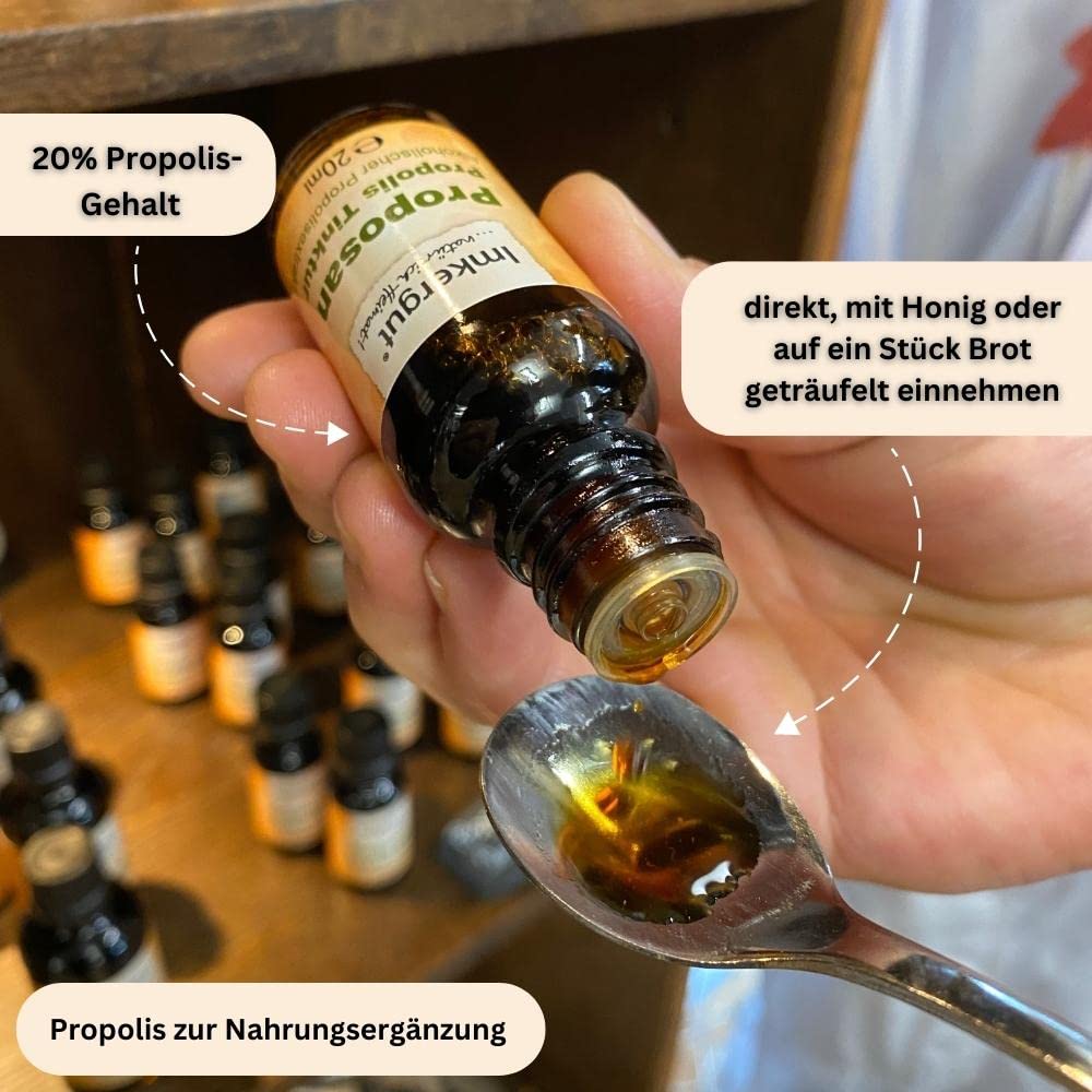 Proposan Propolis Tinktur 50 ml Flasche als Tropfen, Imkergut