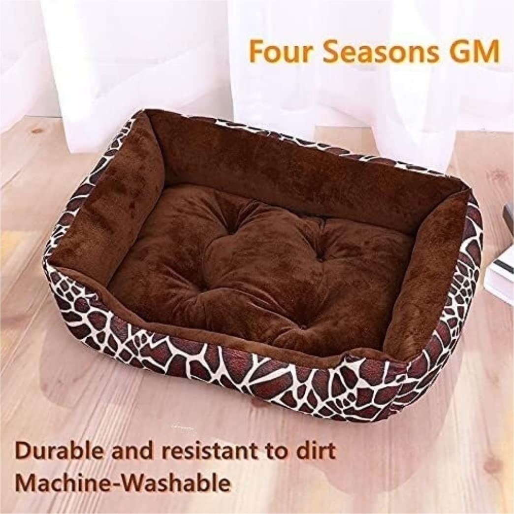 Katzensofa Haustierbett Warme Hundehütte Im Winter Hundebett Haustierhütte Hundematte Katzenhütte Haustiernest Hundekissen(C,70 * 90cm)