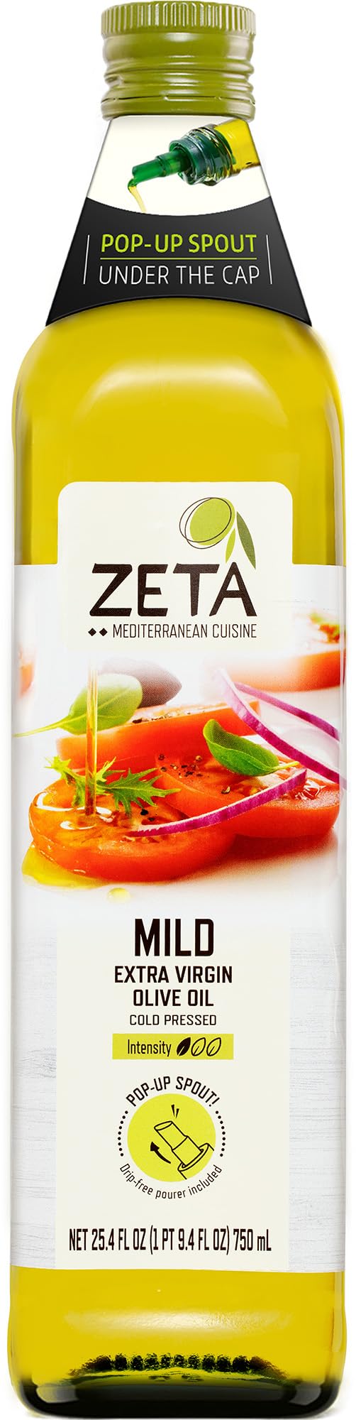 Amazon.com : Zeta Extra Virgin Olive Oil, 25.3 fl oz | Premium