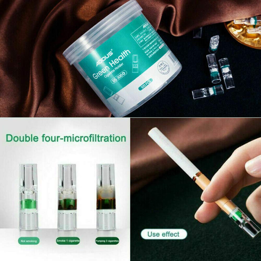 Disposable Cigarette Filter Tips, Disposable Super Clean Reduces Tar Tobacco  Filter Tip Mouthpiece (green, 100pcs): Buy Online at Best Price in UAE