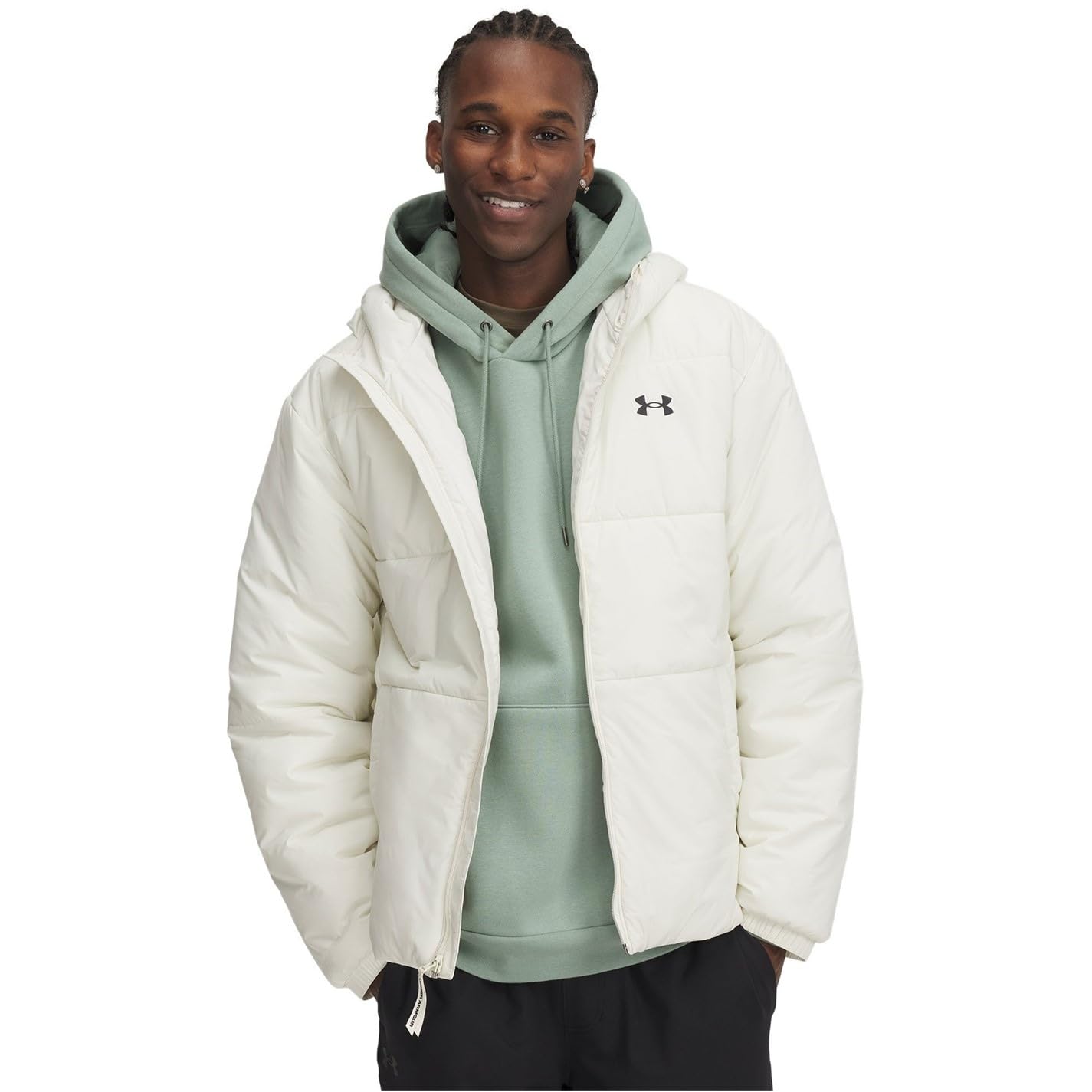 Under Armour Men's Insulated Puffer Jacket - Brown - M