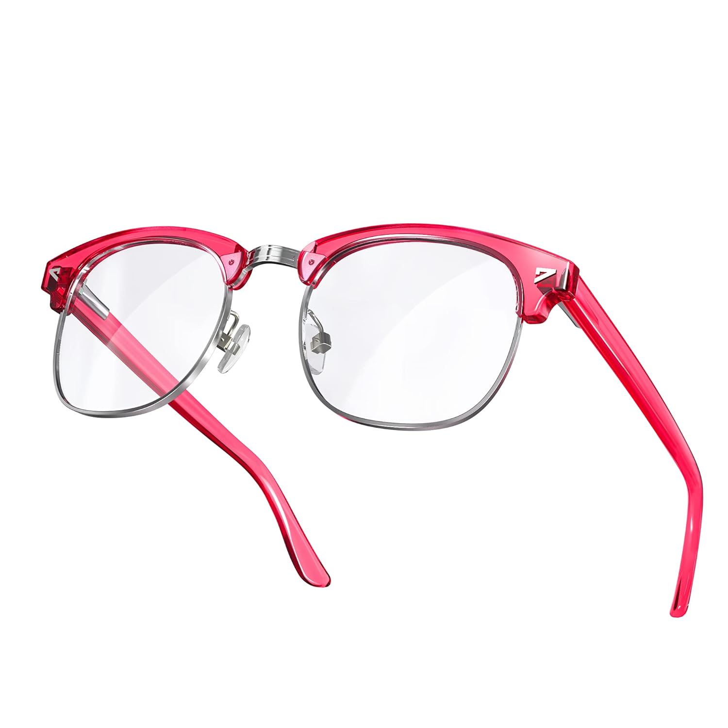 VISOONE Lightweight Blue Light Blocking Glasses Square with Anti Computer Glare for Gaming Men and Women MONTANA