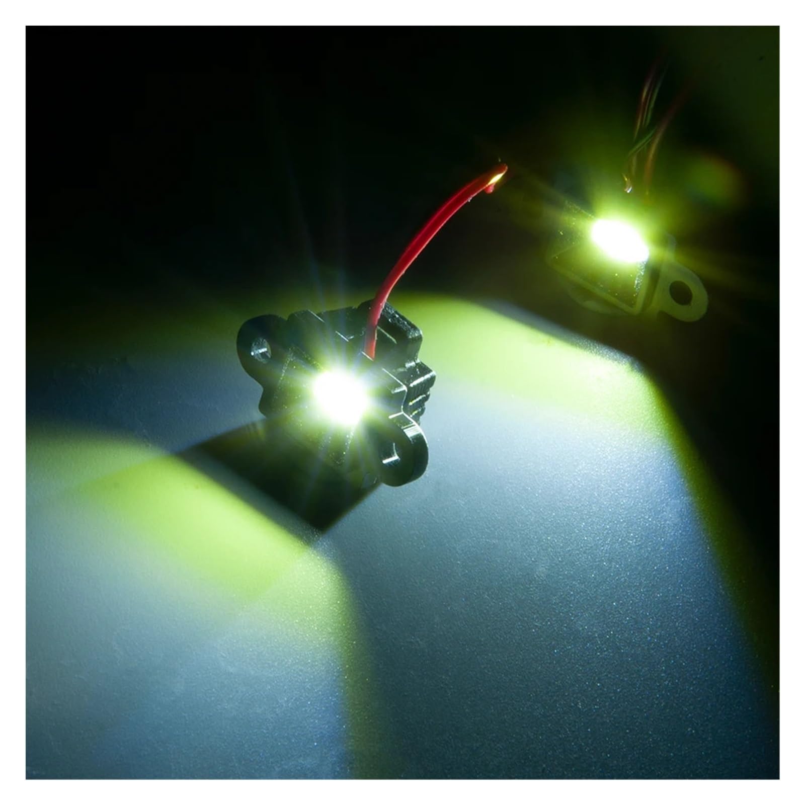 Rc ModèLes DéTachéEs Pour VS4-10 Pour Phoenix VPS09007 Pour Vanquish 1/10 Projecteur Lumineux Châssis Voiture Télécommandée Pièces D'amélioration
