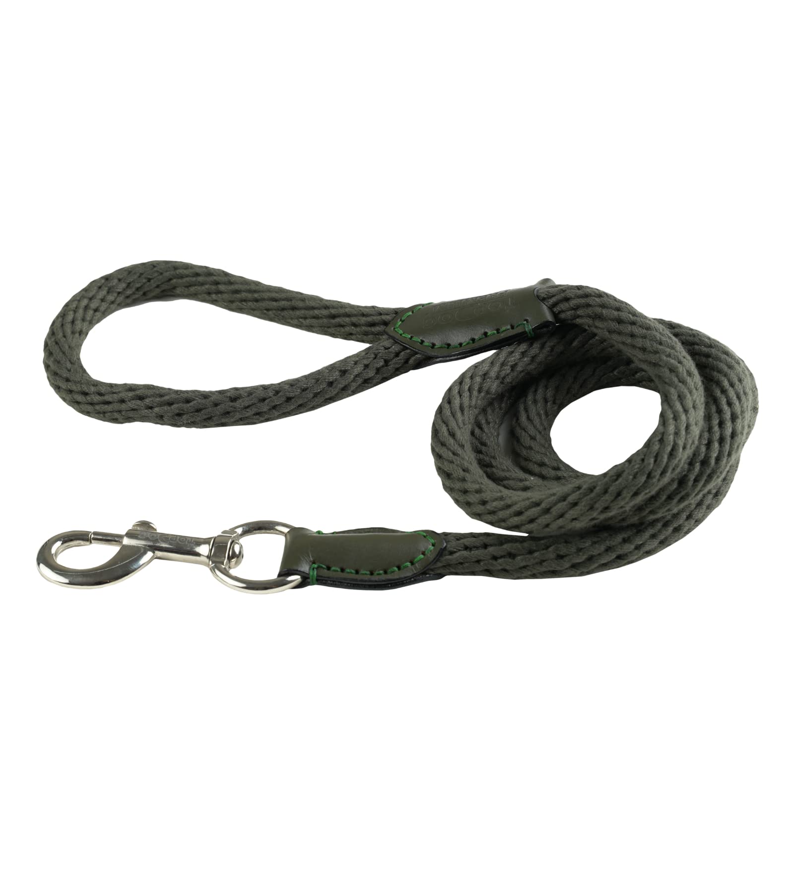TOPDOG PREMIUM Cotton Rope Leash Large Dogs, Olive - Suitable for Golden Retriever, Labrador, Husky, Rottweiler, Great Dane, German Shepherd and Similar Breeds (B0C3V617QT) Amazon Price History, Amazon Price Tracker