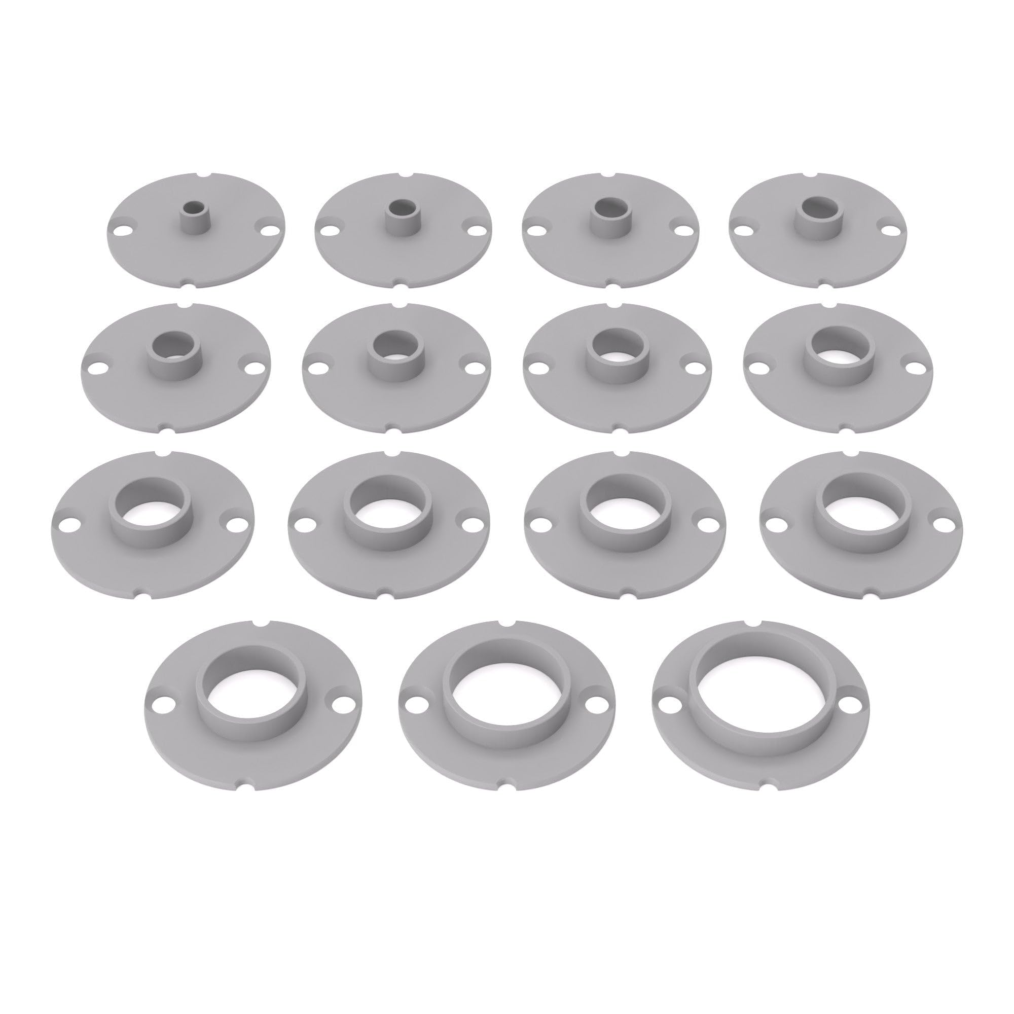 juego de casquillos copiadores compatible con fresadoras Einhell | casquillos copiadores compatibles con fresadoras de superficie y fresadoras de cantos Einhell - tipo B
