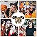 ABOOFAN Halloween Horn Mask Ox Horn Mask Photo Props Masquerade Mask Novelty Halloween Mask Halloween Party Prop Mask Ornament Carnival Party Mask Decorative Face Mask Cosplay Mask