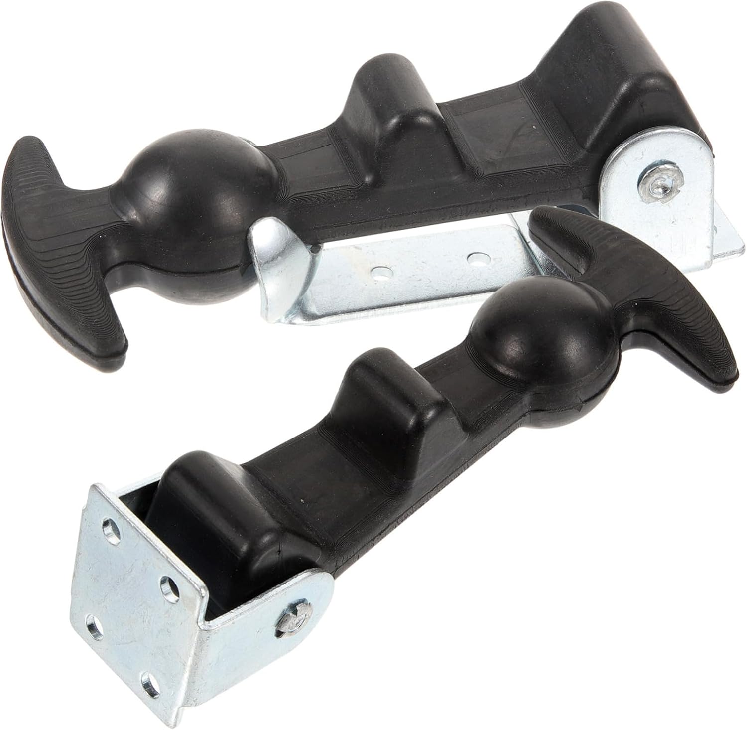 Holibanna 2pcs Handle Hasp Latch Rubber Draw Latch for Boats Tool Boxes and Outdoor Storage Easy to Install and Shock-Resistant