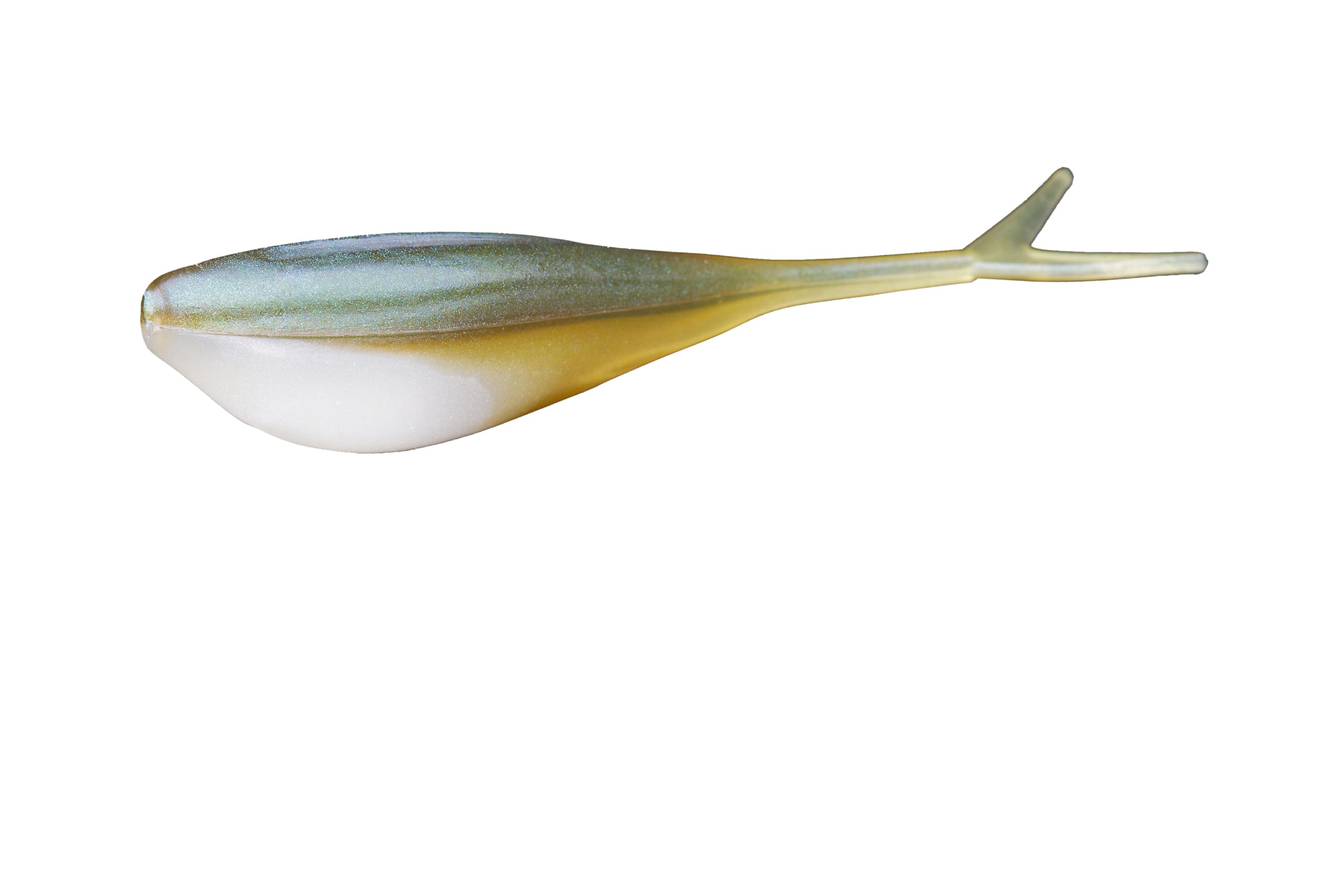 Lunker City Fishing 1.75" Fin-S Shad Fork Tail Bass Lure Orignial Soft Plastic Stick Bait Crappie Panfish, 20 Per Bag, Made in The USA