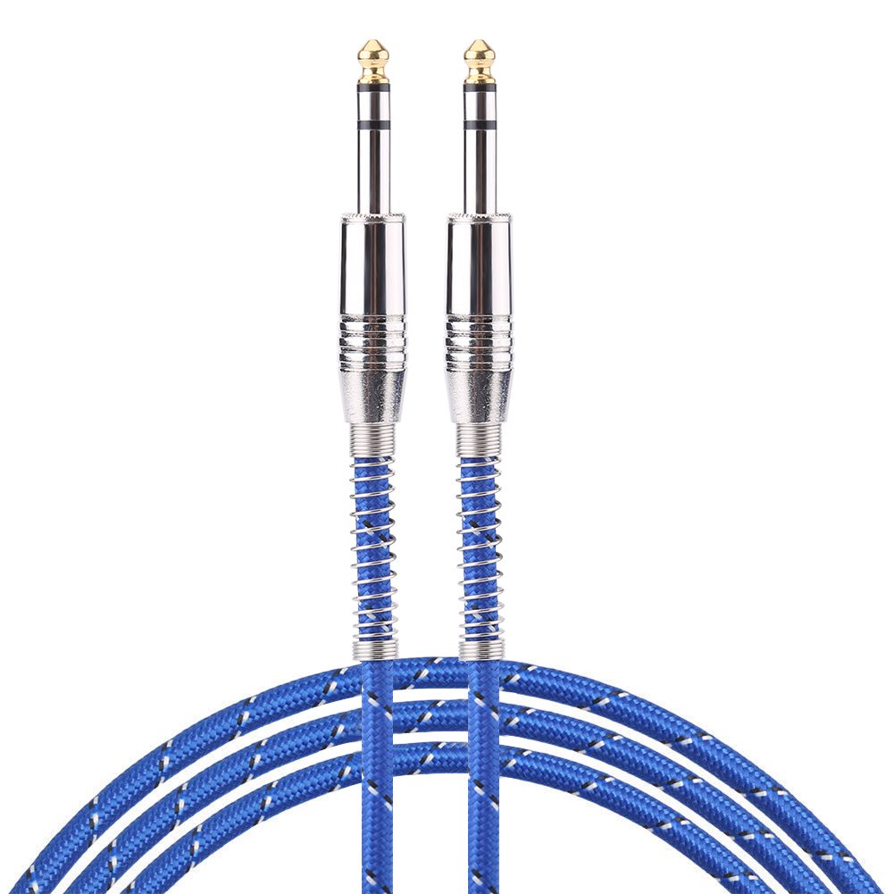 Cavo Audio da 6,35 Mm, Cavo per Cuffie Maschio a Maschio Cavo per Amplificatore per Chitarra Cavo per Cuffie Cavo di Prolunga Audio per Mixer per Chitarra Elettrica Stereo ﻿(20 Meter)