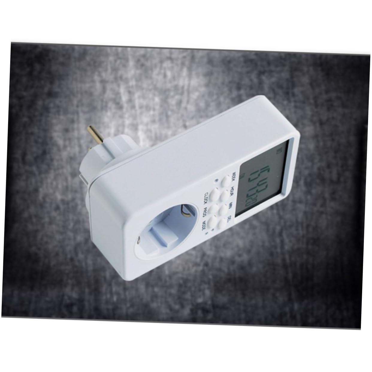 2 Pezzi Timer Digitale Programmabile con Interruttore Temporizzato con Display e Pulsanti Materiale Antiruggine per Elettrodomestici e Sicurezza Casa