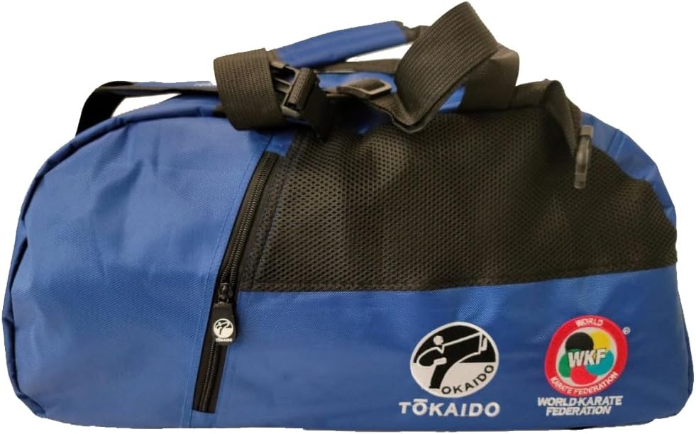 Tokaido Karate WKF Blue Duffel Bag
