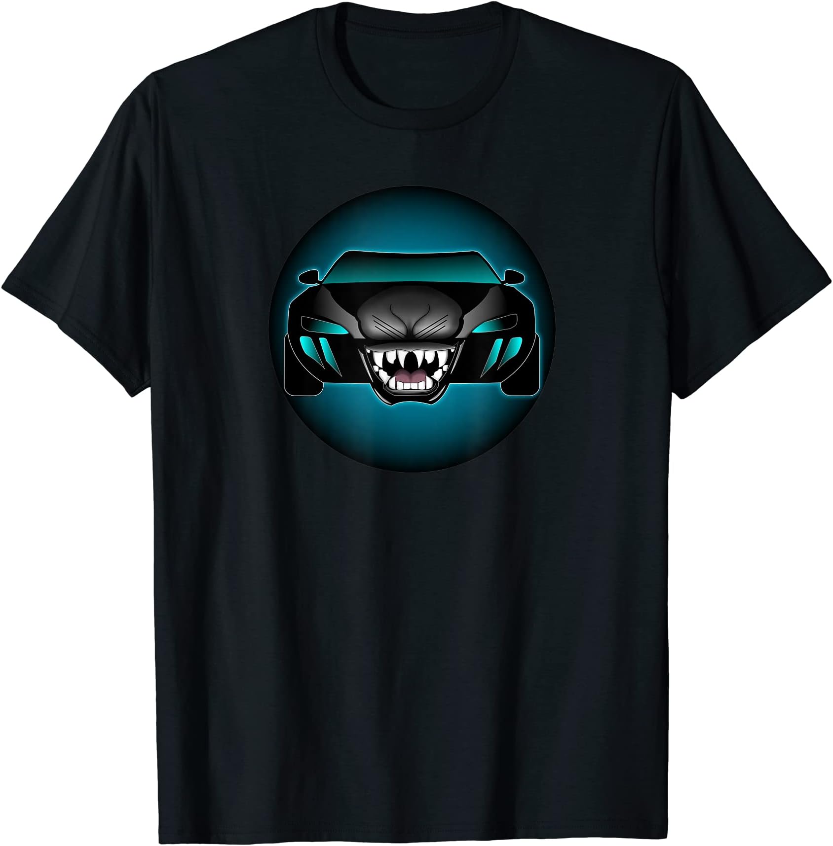 Tuning Car Sports Car Monster Look Gift Idea for Men T-Shirt