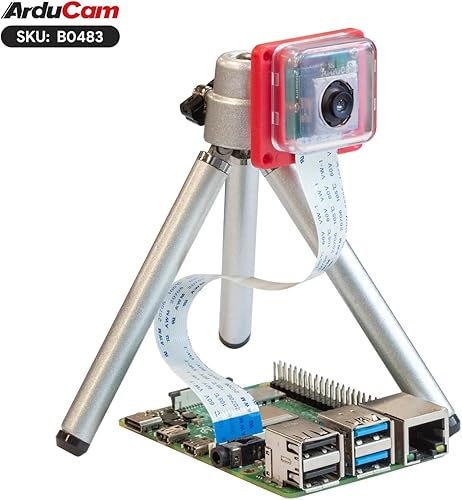 Miniatura 7 de Arducam para Raspberry Pi 5 módulo de cámara, 11.32 "64MP módulo de cámara de enfoque automático de alta resolución para Raspberry Pi 345, nativo