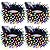 4pk Multi-Colored Solar Christmas Lights Outdoor Waterproof, 400 LED 132 FT Solar Powered LED String Lights Green Wire with 8 Modes, Solar Fairy Lights for Xmas Tree Party Wedding Garden Decorations