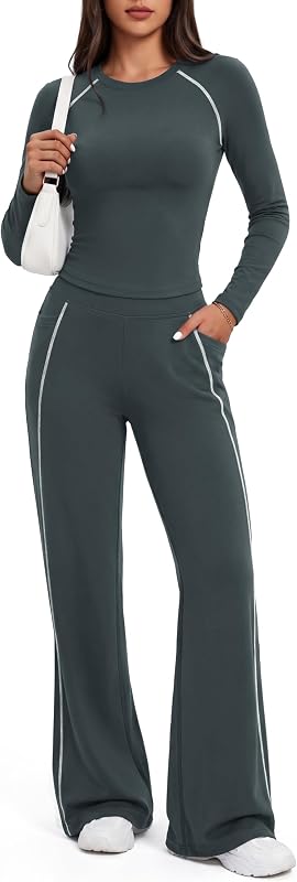 Rexley Workout Sets in Grey