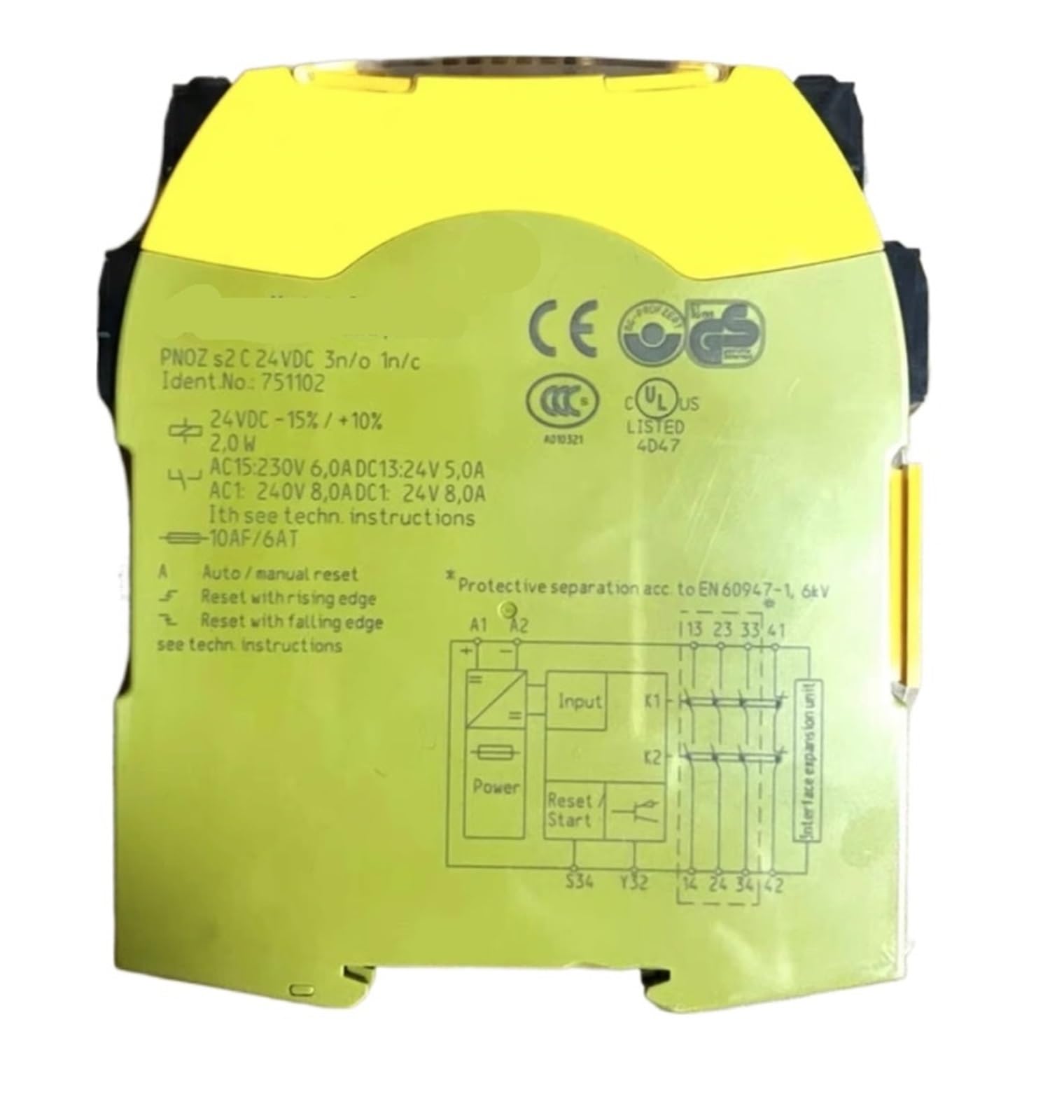 NACODLUL 751102 relay PNOZS2 C