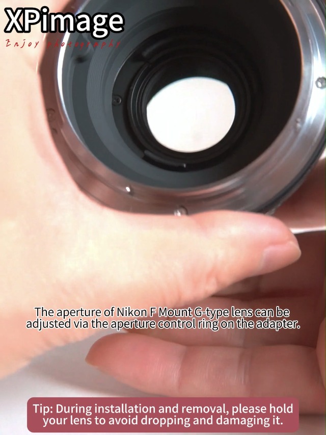 Amazon.com : XPIMAGE Lens Mount Adapter Ring Compatible with Nikon