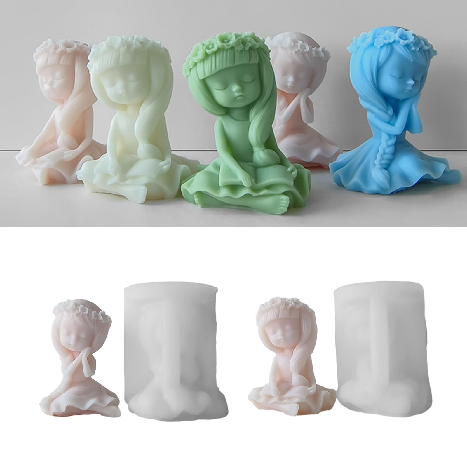 Stampo in silicone a nido d'ape per candele profumate fai-da