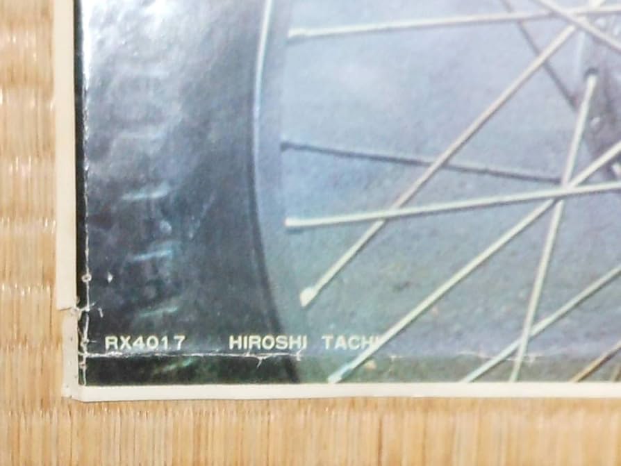 舘ひろし岩下レーシングポスター 舘ひろし✩Harley-Davidson✩COOLS✩岩下レーシングポスターの