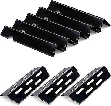 Genesis II Flavorizer Bars Heat Deflectors Replacement Parts for Weber 66032 66795 66040, Weber 2 Grill Parts Fit GS4 Genesis II 300/LX 340 Series E-310 E-315 E-330 SE-335 2017 & Newer