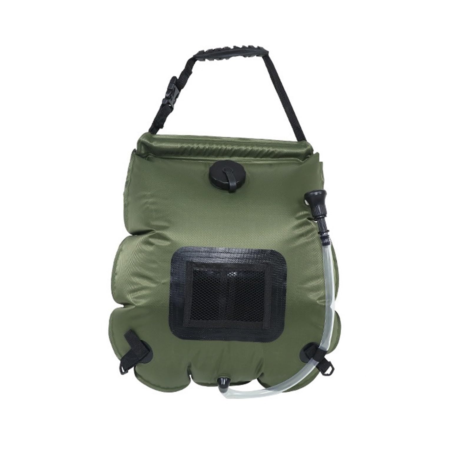 Ducha de Camping, Bolsa de Ducha Solar Plegable for Camping, 20 l, for Exteriores, con calefacción,para Senderismo,Viajes,Coche