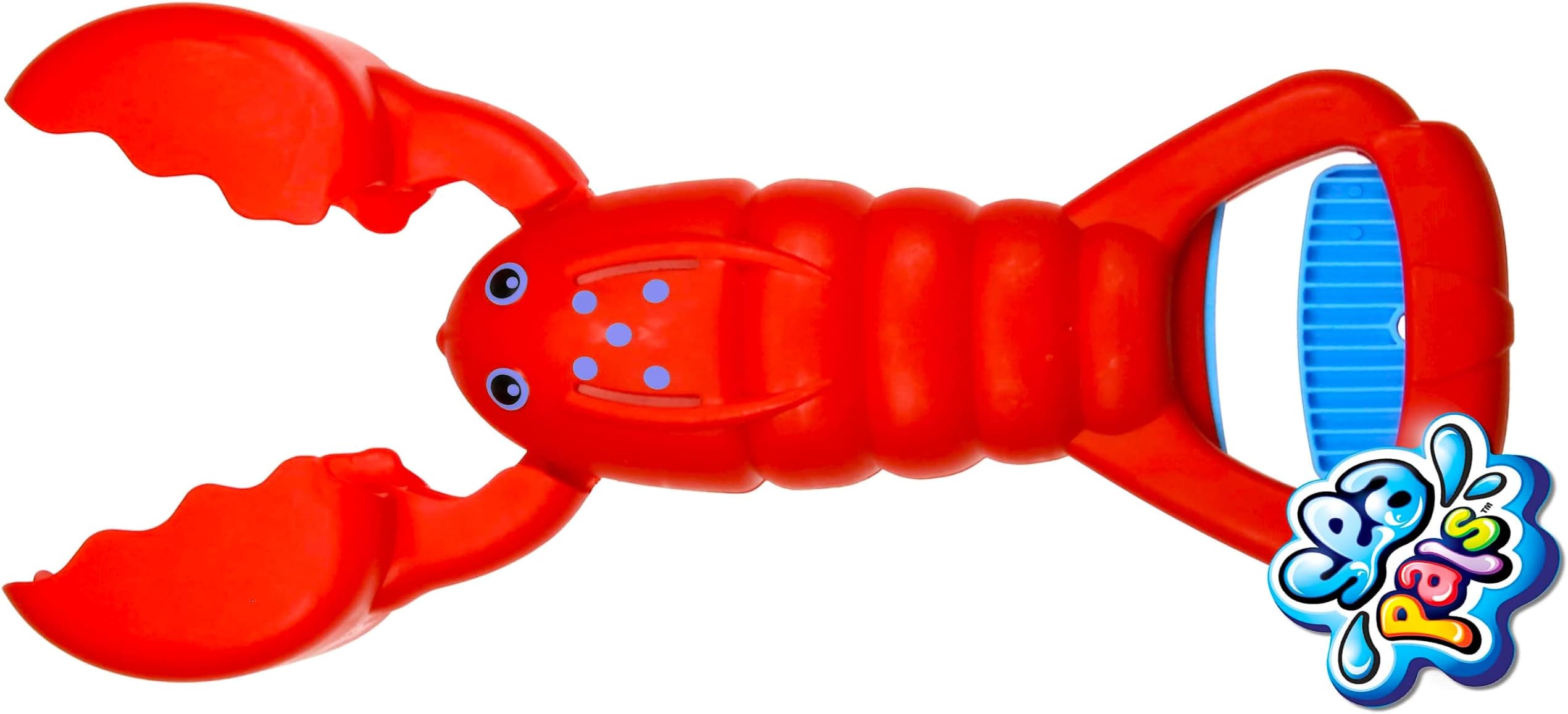 JA-RU Lobster Sand Jaw & Claws Toy - Big 13.5" Plastic Sand Digger Grabber & Beach Claw