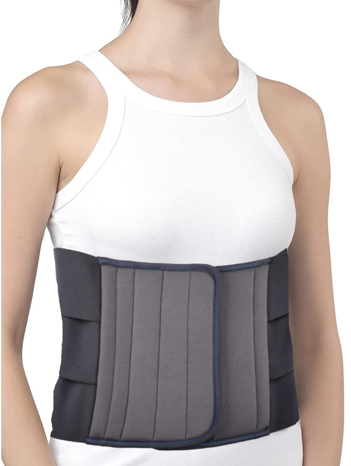 Kuber Industries Abdominal Belt | Abdominal Belt After Delivery For Tummy Reduction | Pregnancy Belt | Abdominal Binder | Fat Reduction Belt | Size-XXXL |8"|Gray (B0BZ49RYPL) Amazon Price History, Amazon Price Tracker