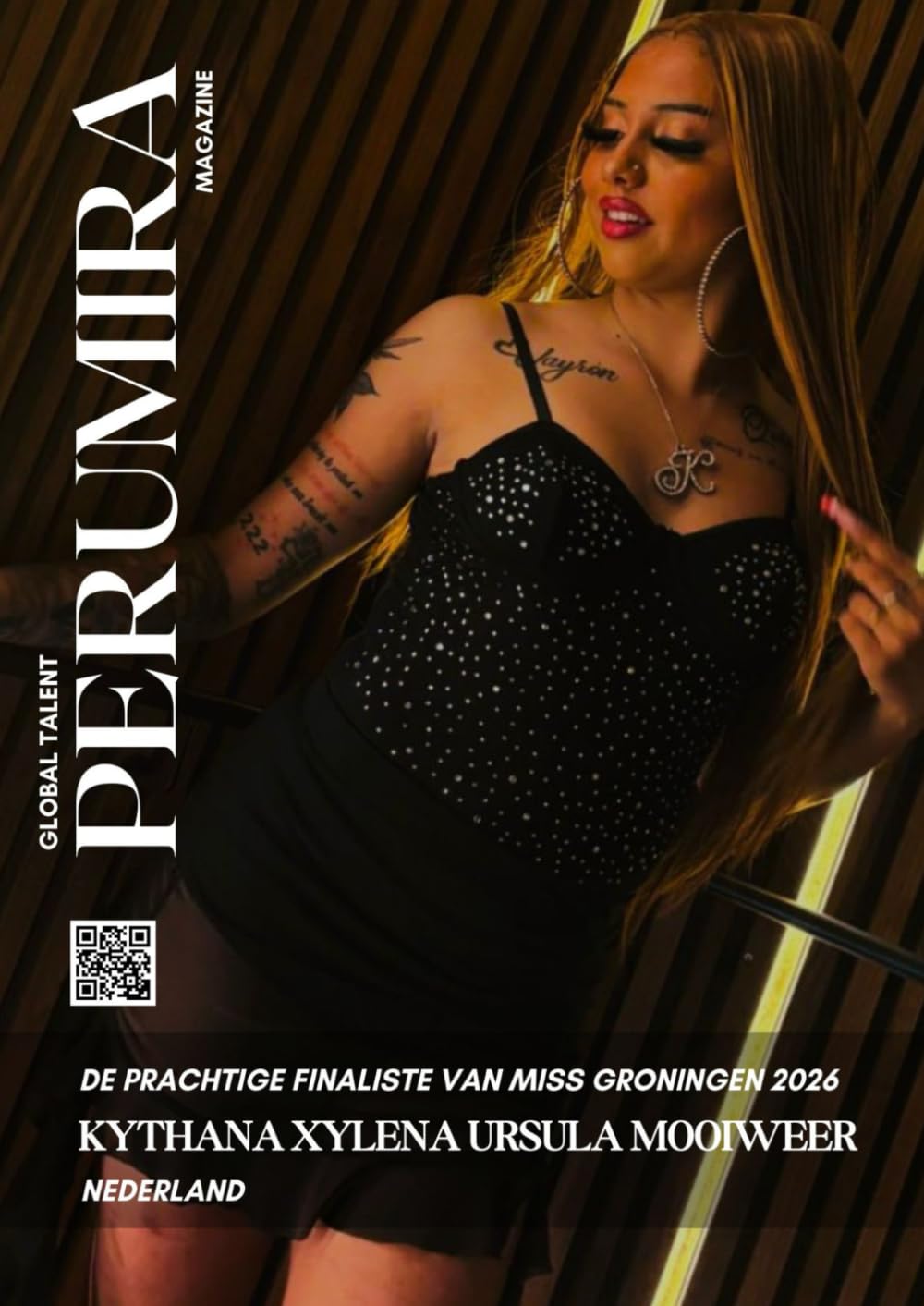 Kythana Xylena Ursula Mooiweer - De prachtige finaliste van Miss Groningen 2026 Nederland