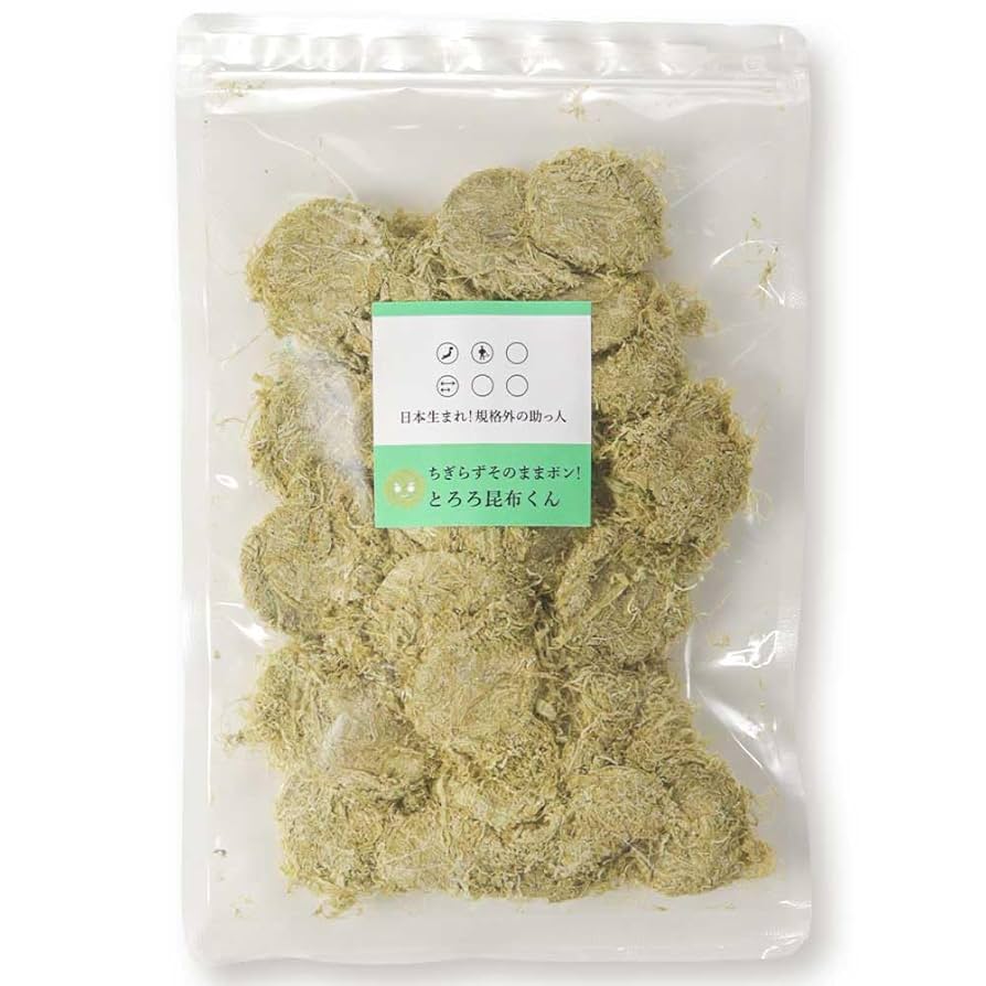 とろろ Amazon | 【ちぎらず簡単】オーガランド とろろ昆布 100g 丸