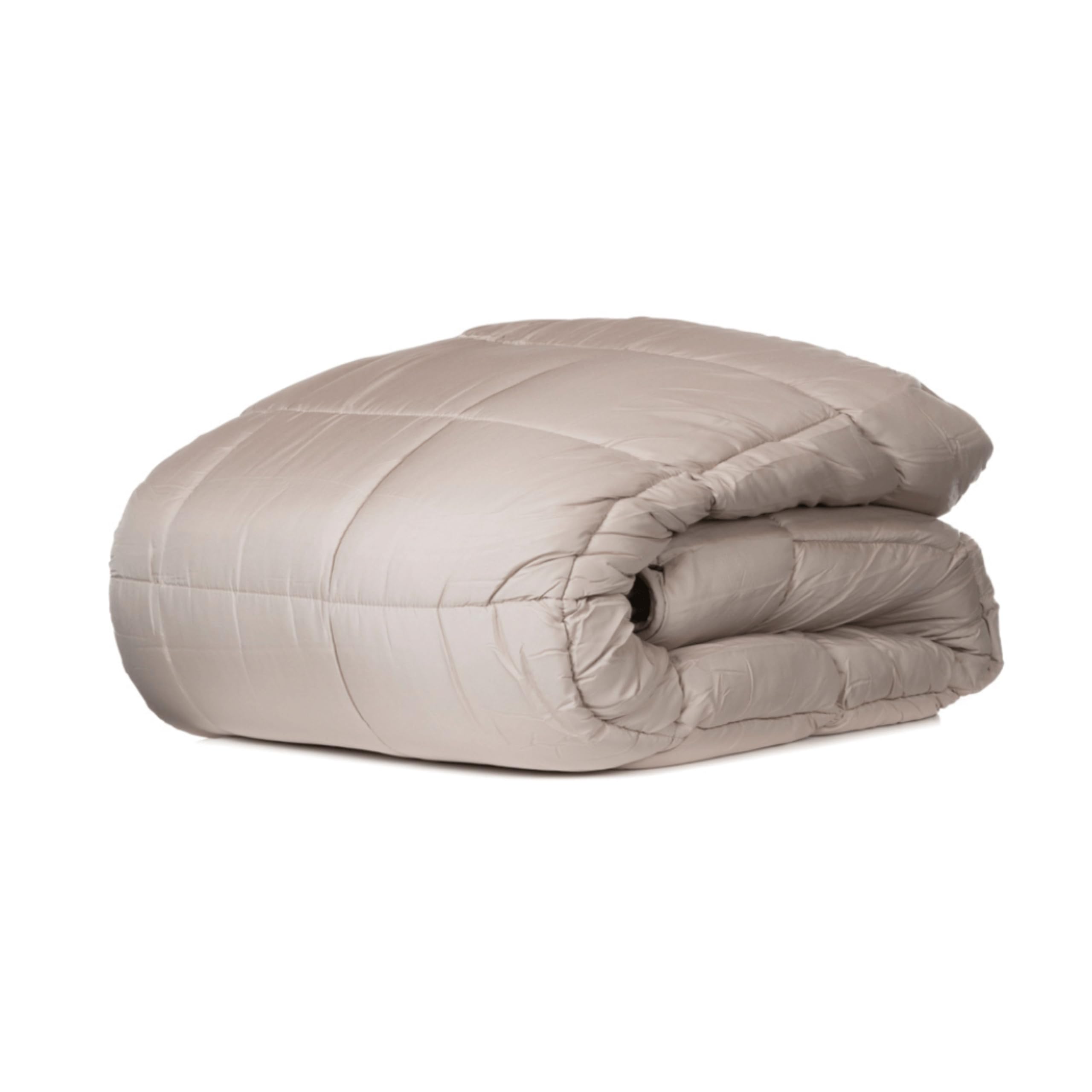 Zelesta Wonderbed Bettdecke 240x200 4 Jahreszeiten - Bettwäsche winterdecke und Sommer-Bettdecke warm Duvet - Waschbare bettdecke ohne Bezug - Anti-Allergene Steppdecke (Taupe)